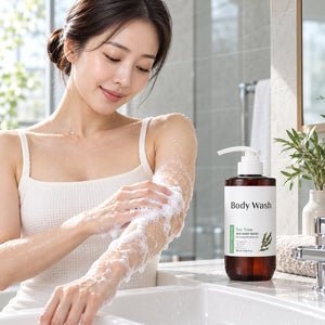 Mixsoon - gel douche tea tree AHA 500ml