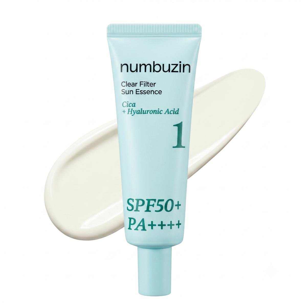Numbuzin - No.1 essence solaire Clear Filter FPS 50+ PA++++ 50ml - Rosalinaboutique